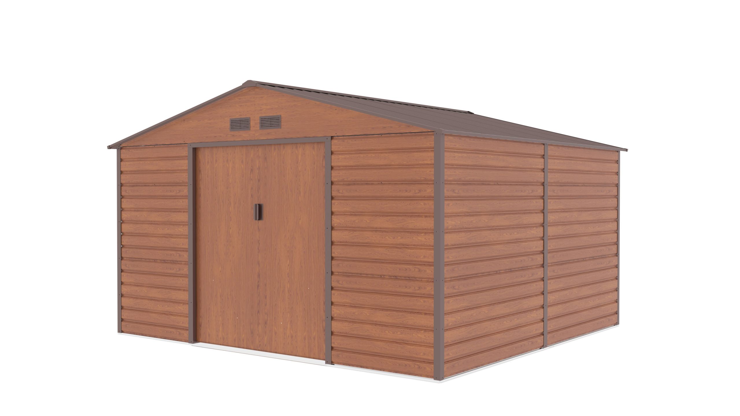 G21 GAH 1085 - kerti tároló 340 x 319 cm, barna, sérült csomagolás