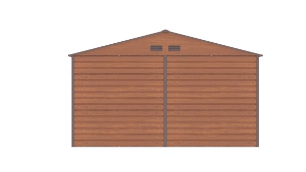 G21 GAH 1085 - kerti tároló 340 x 319 cm, barna, sérült csomagolás - Image 4