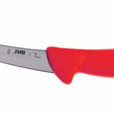 JMB csontozókés íves 125mm pengével piros