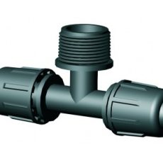 LPE T-idom külső menettel 20 x 3/4 x 20