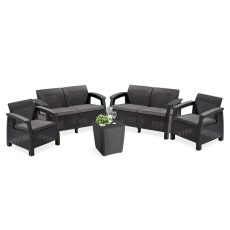 Corfu Big kerti bútor garnitúra luzon asztallal