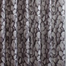 Zuhanyfüggöny - NEW STONE - Impregnált textil - 180 x 200 cm