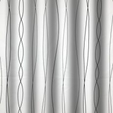 Zuhanyfüggöny - LINES - Impregnált textil - 180 x 200 cm