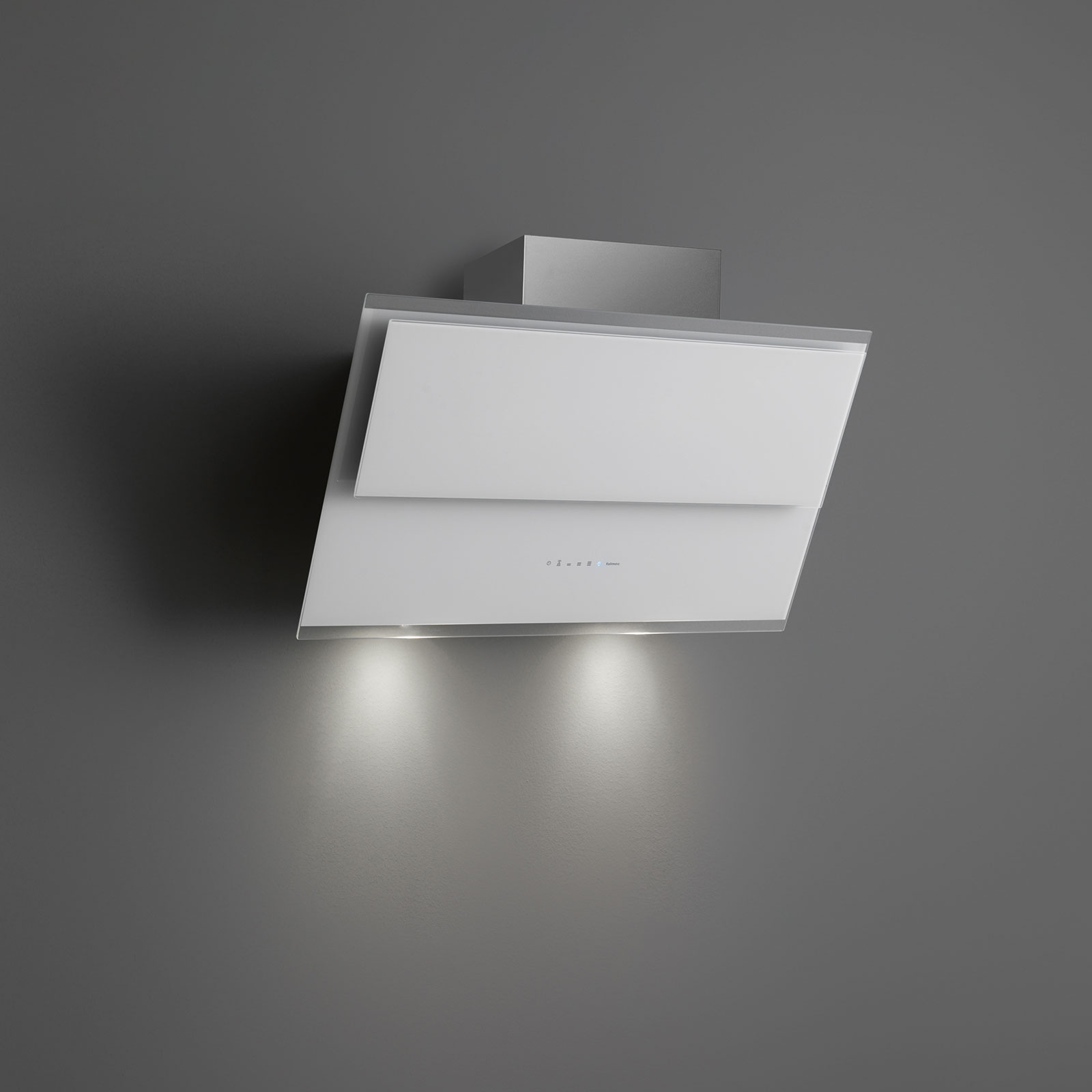 FALMEC VERSO NRS fali páraelszívó, 85 cm, fehér üveg