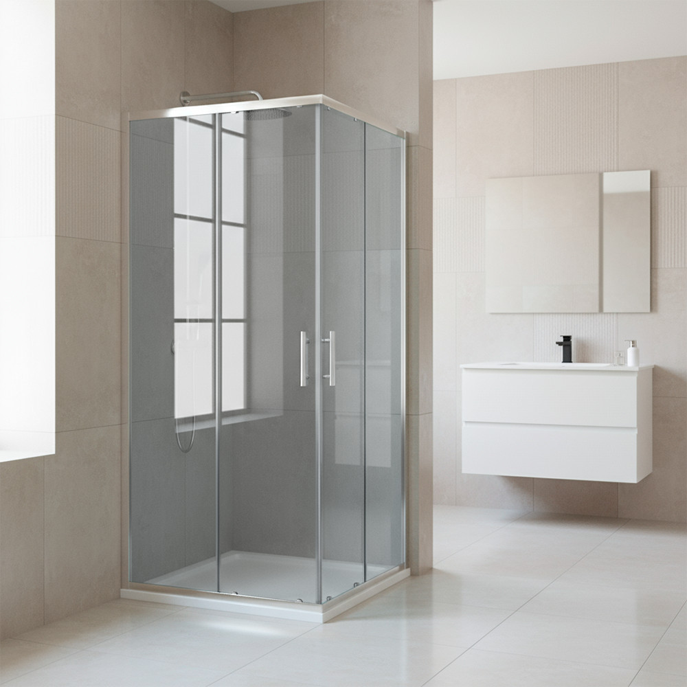 Soul 90x90 cm szögletes zuhanykabin tálca nélkül - Image 2