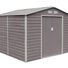 G21 GAH 706 - 277 x 255 cm-es kerti fém ház, szürke - sérült csomagolás