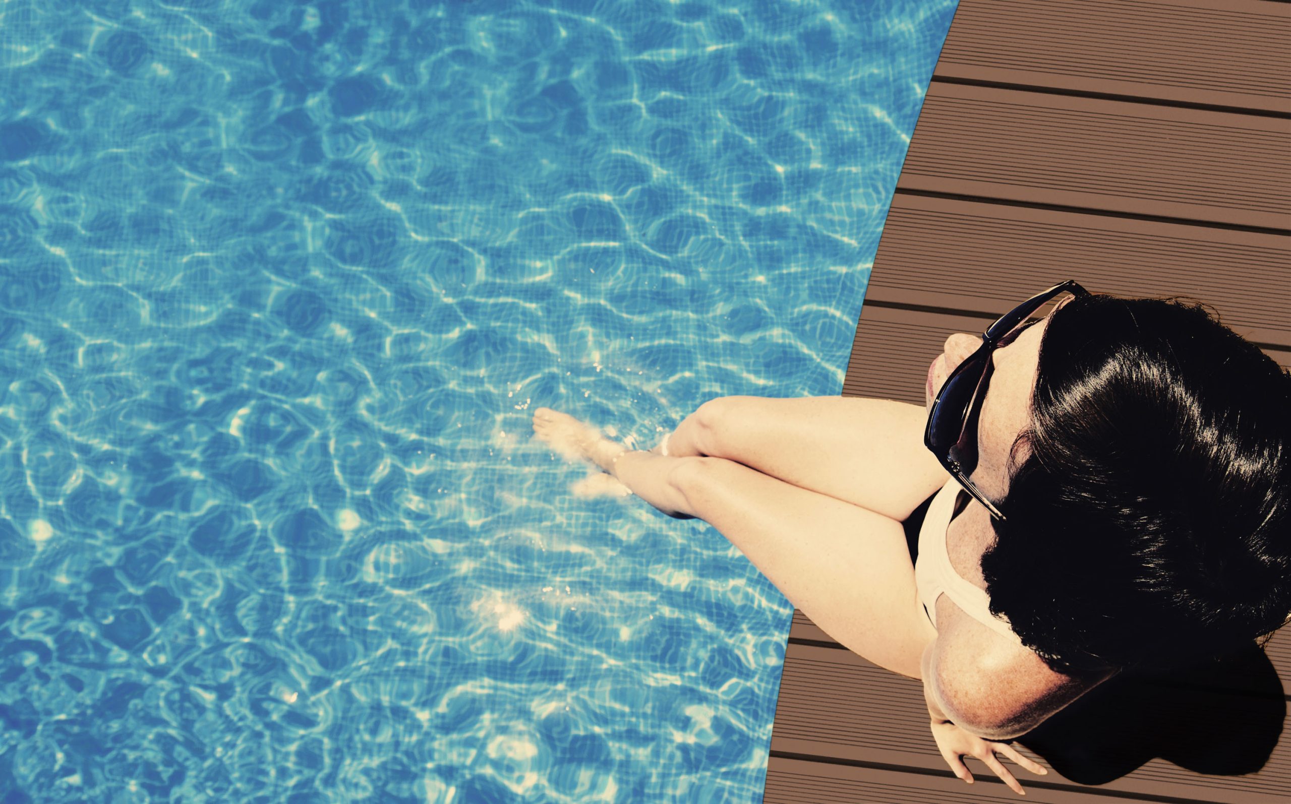 G21 kültéri padlóburkolat 2,5 x 14 x 300 cm, cseresznye szín, WPC - Image 7