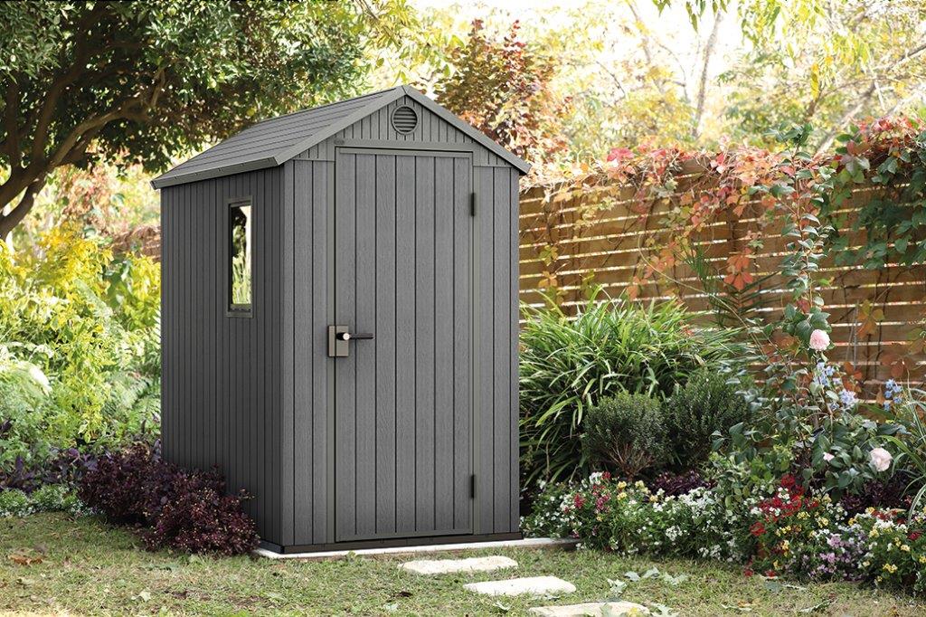 Keter Darwin 4 x 6 kerti tároló, szürke - Image 2