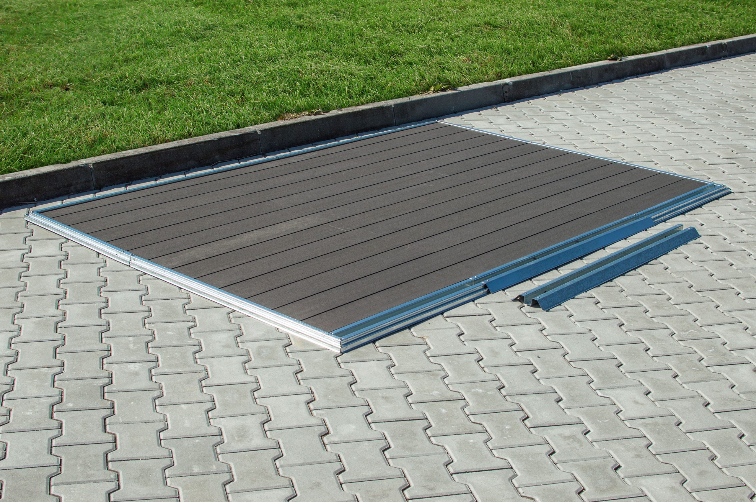 WPC padlóburkolat a G21 GAH 1085 kerti tárolóhoz, Eben - Image 9