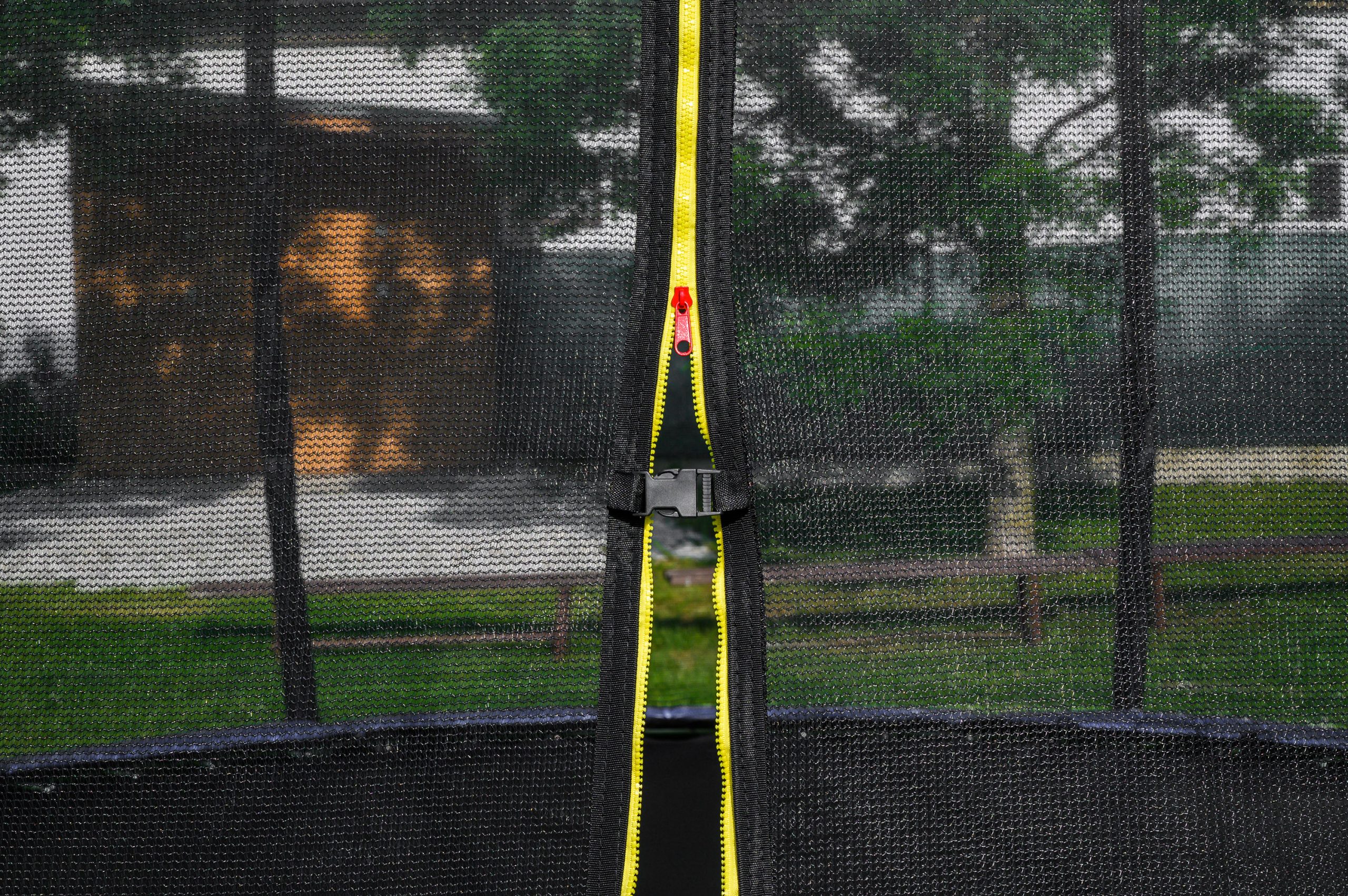 G21 SpaceJump trambulin védőhalóval, 366 cm, ajándék létrával, kék színben - Image 2