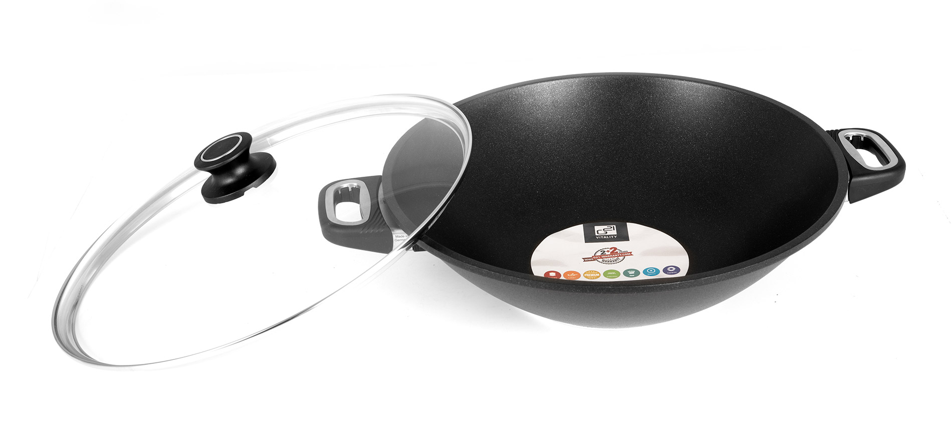 G21 Lagoon 36cm wok serpenyő fedővel - Image 4