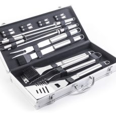 G21 grillező eszközkészlet 17 db, alumínium bőrönd