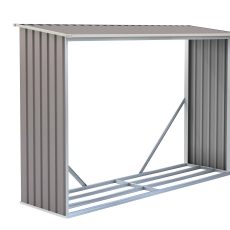 Tüzifa tároló G21 WOH 181 - 242 x 75 cm, szürke