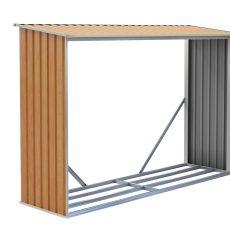 Tüzifa tároló G21 WOH 181 - 242 x 75 cm, barna