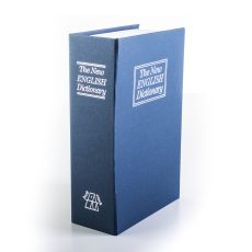 G21 könyvszéf 180 x 115 x 55 mm, kék