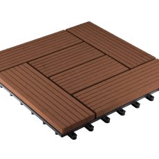 G21 Palmyra WPC burkolócsempe cseresznye 2,3 x 30 x 30 cm