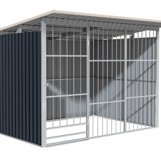 G21 KEN 572 kutyaketrec - 260 x 220 cm, szürke