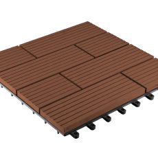 G21 Samoa WPC burkolócsempe, cseresznye, 11 db