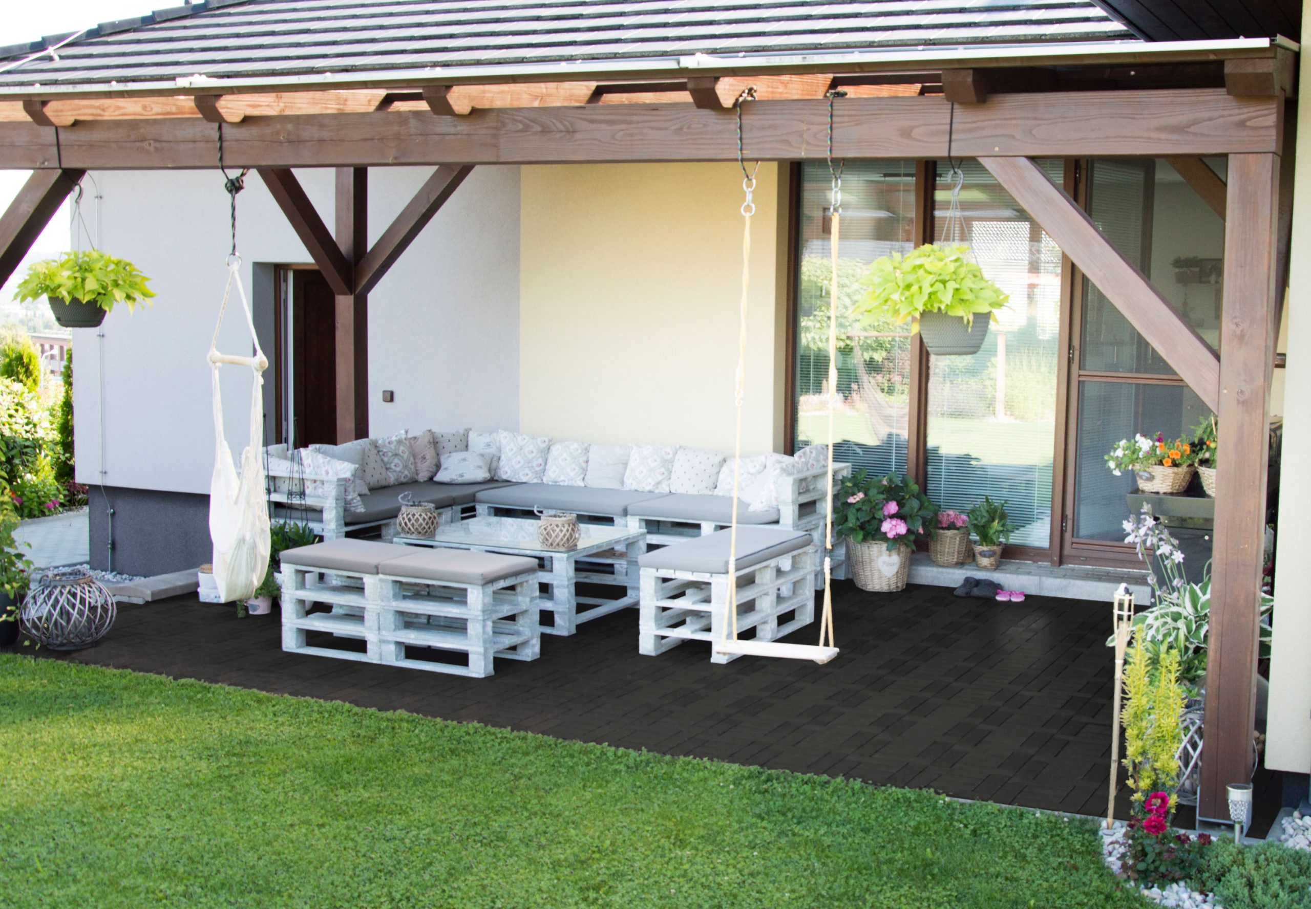 G21 Palmyra WPC burkolócsempe, EBEN 2,3 x 30 x 30 cm - Image 4