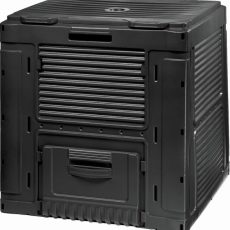 Keter E-komposztáló 470L álvánnyal, fekete