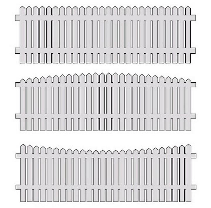 G21 kerítésléc Dark Wood 300 cm, WPC - Image 3