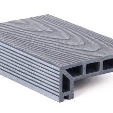 G21 elzáró kültéri burkolólap, 2,5 x 14 x 400 cm, Silver Wood, WPC