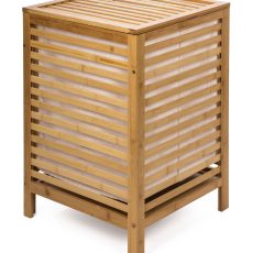 G21 szennyeskosár 80 l, bambusz