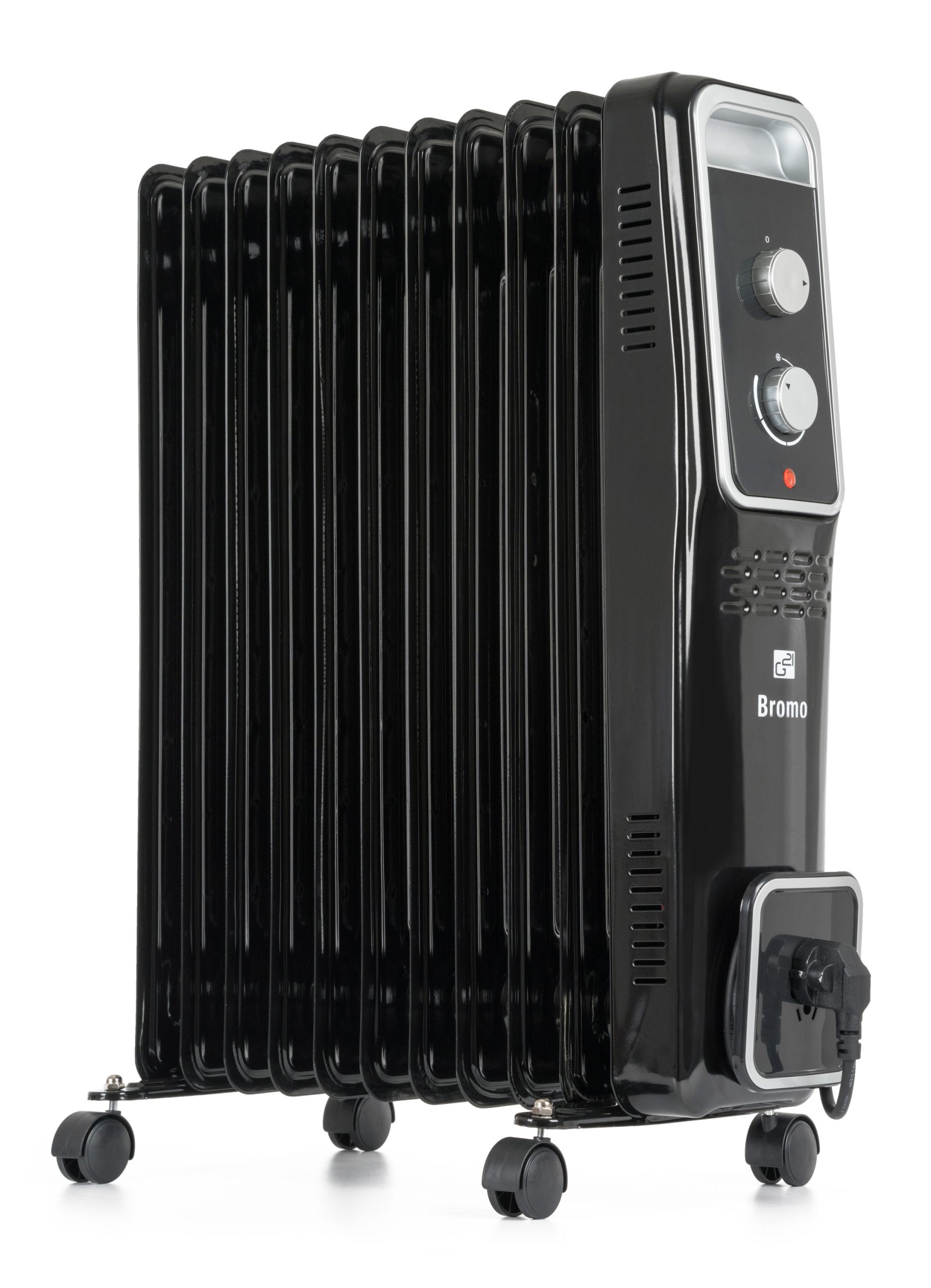 G21 Bromo olajradiátor fekete, 11 elem, 2500 W - Image 4