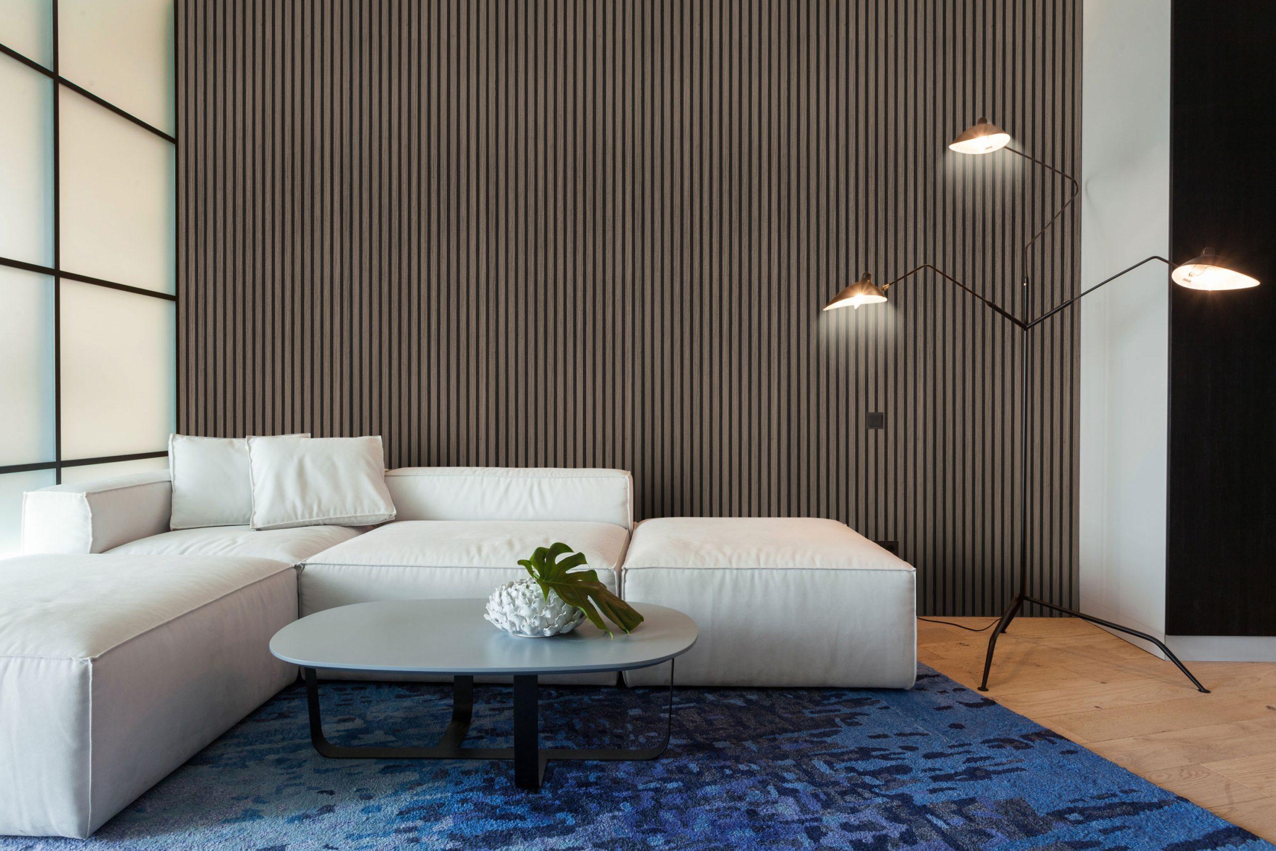 G21 akusztikus panel 270x60,5x2,1 cm, sötét diófa - Image 7