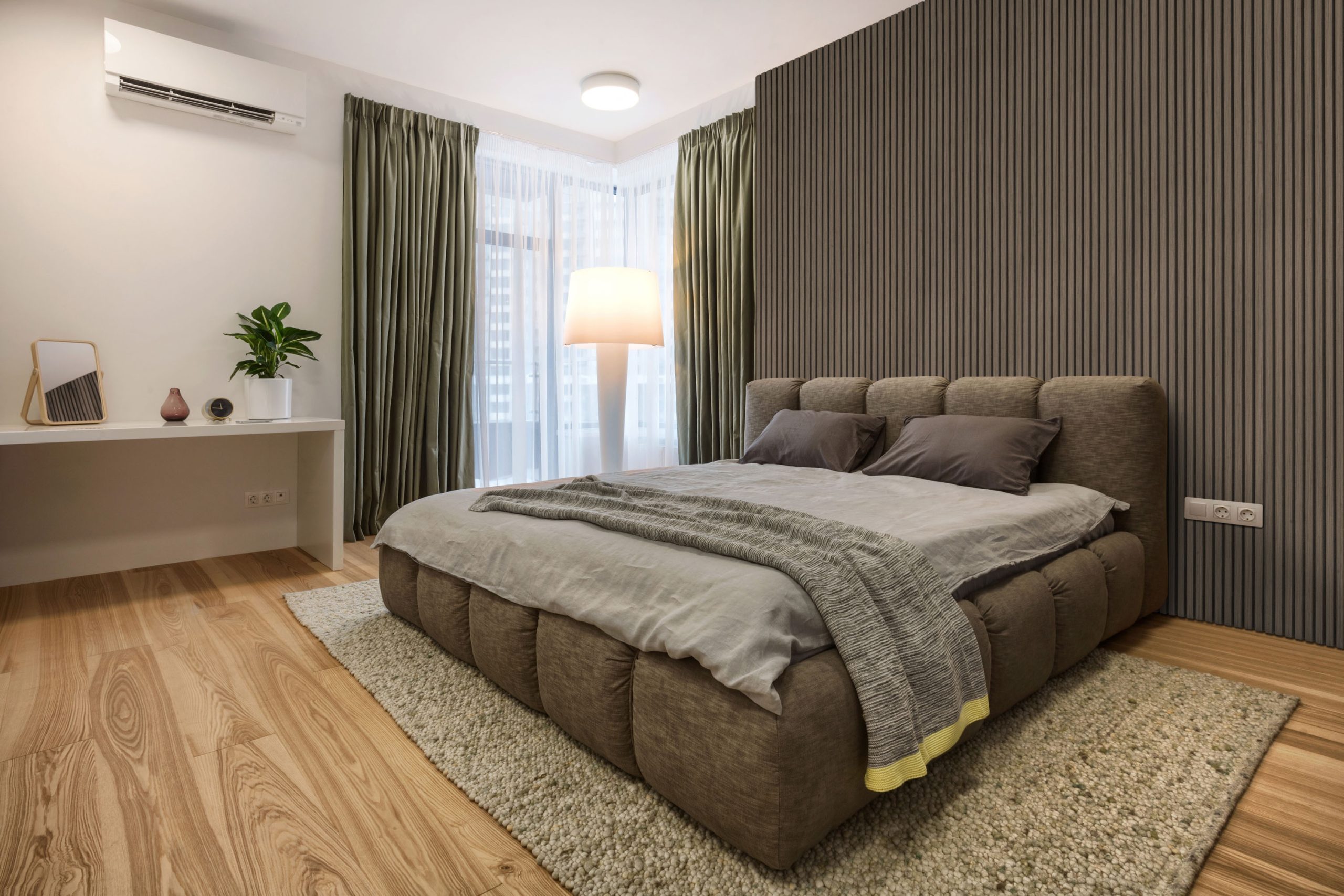 G21 akusztikus panel 270x60,5x2,1 cm, sötét diófa - Image 8