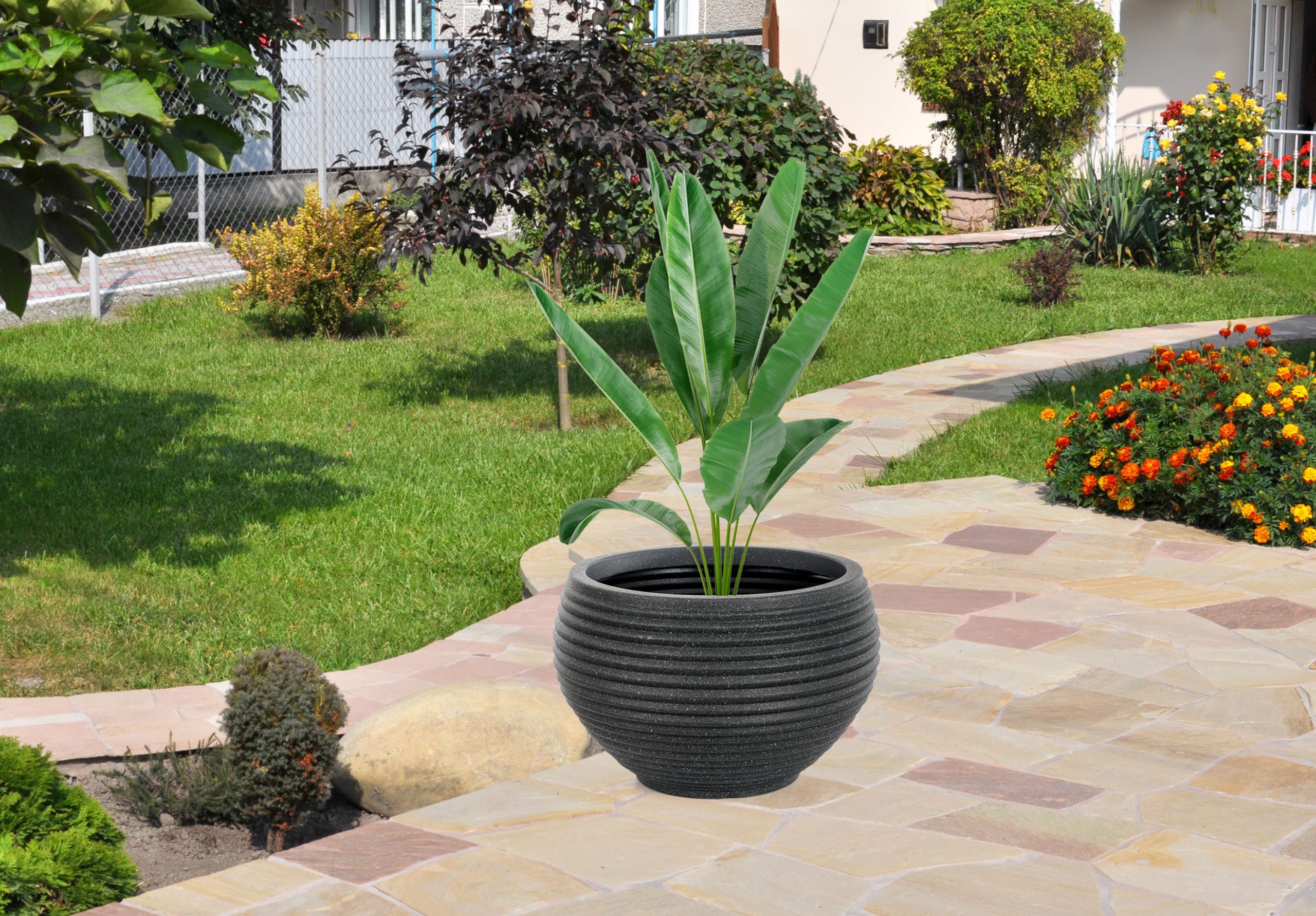 G21 Lava Ring virágcserép 53,5 x 53,5 x 35 - Image 7