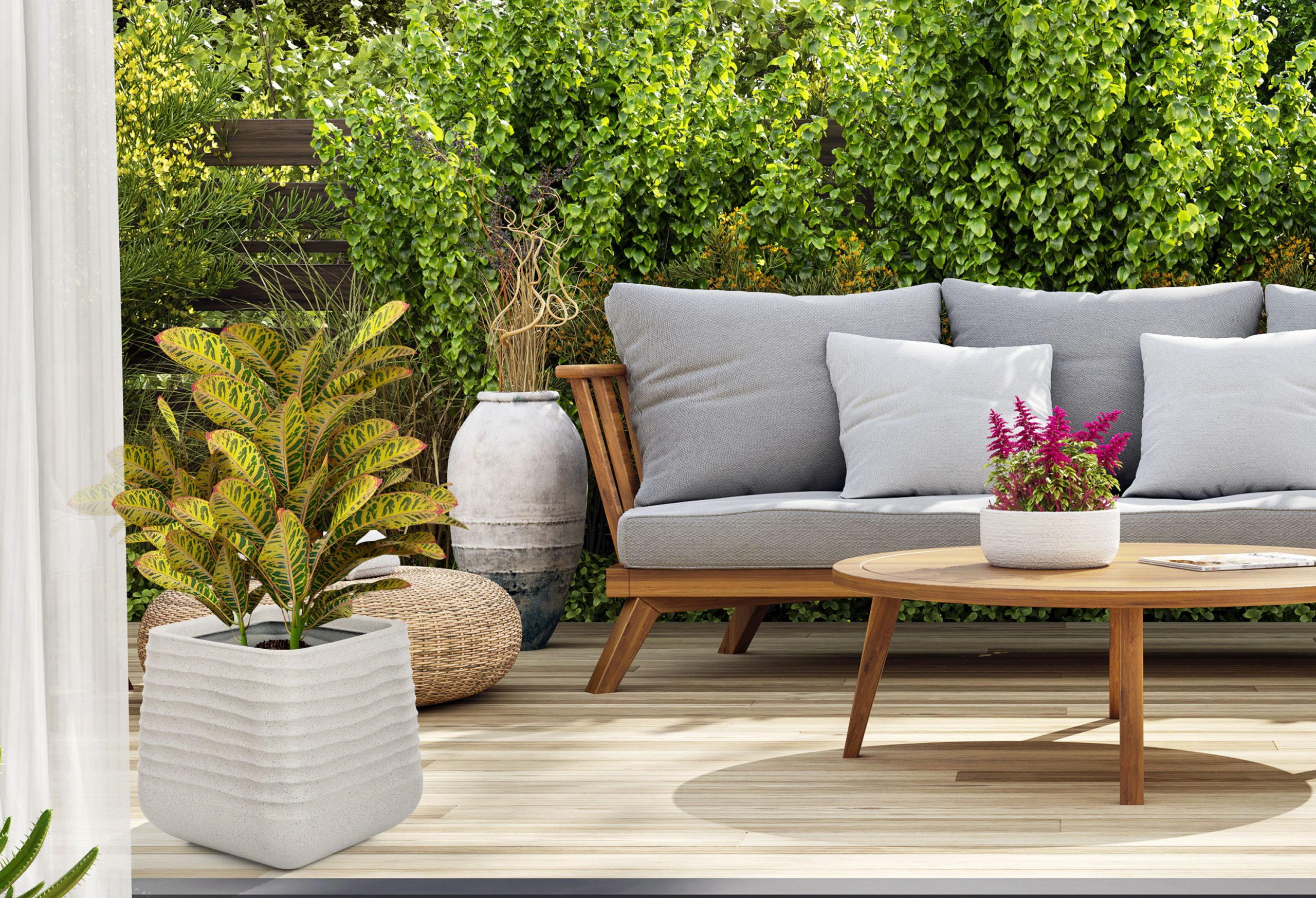 G21 Sand Cube virágcserép 38 x 38 x 37 - Image 8