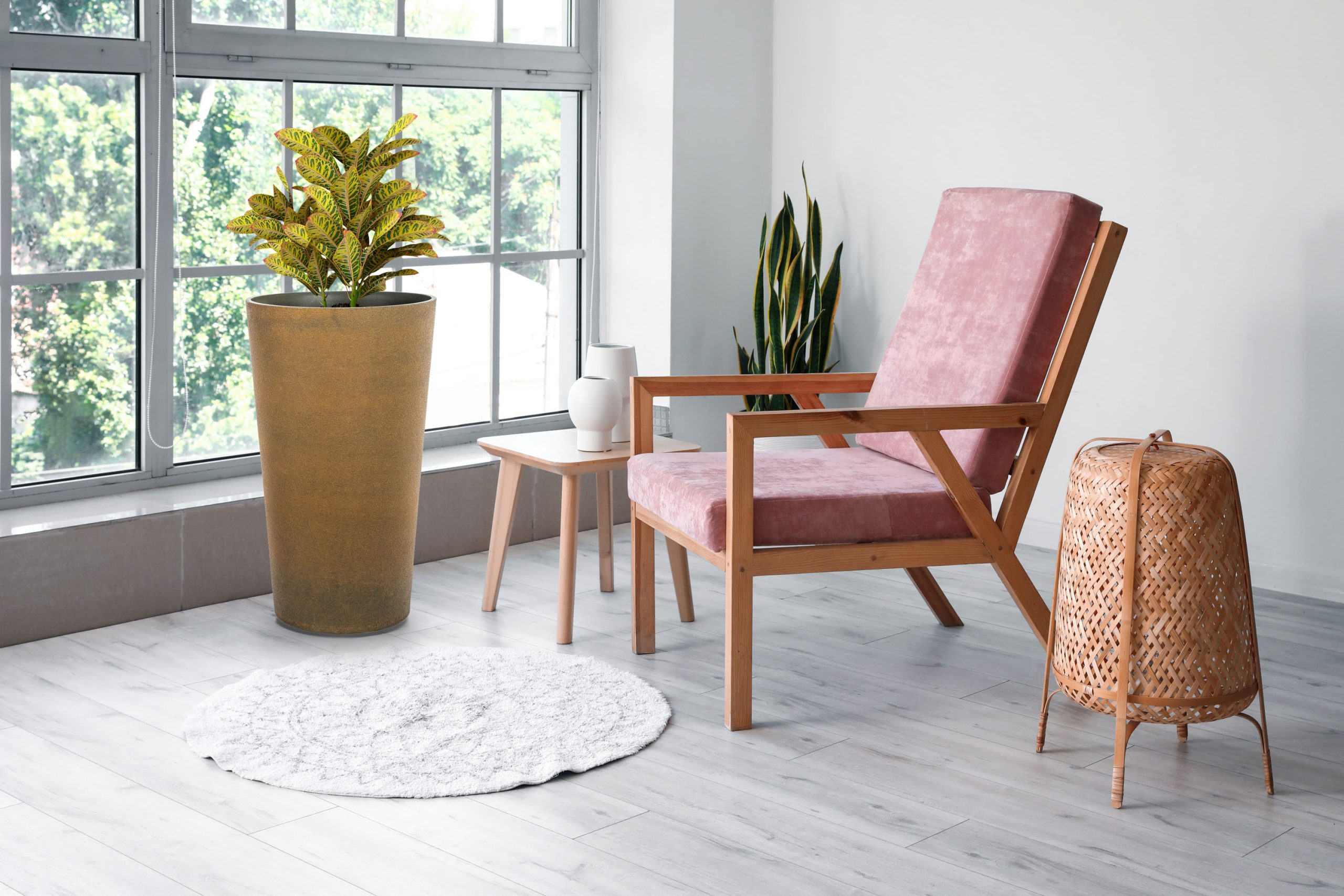 G21 Terra Slim virágcserép 36,5 x 36,5 x 62 - Image 8