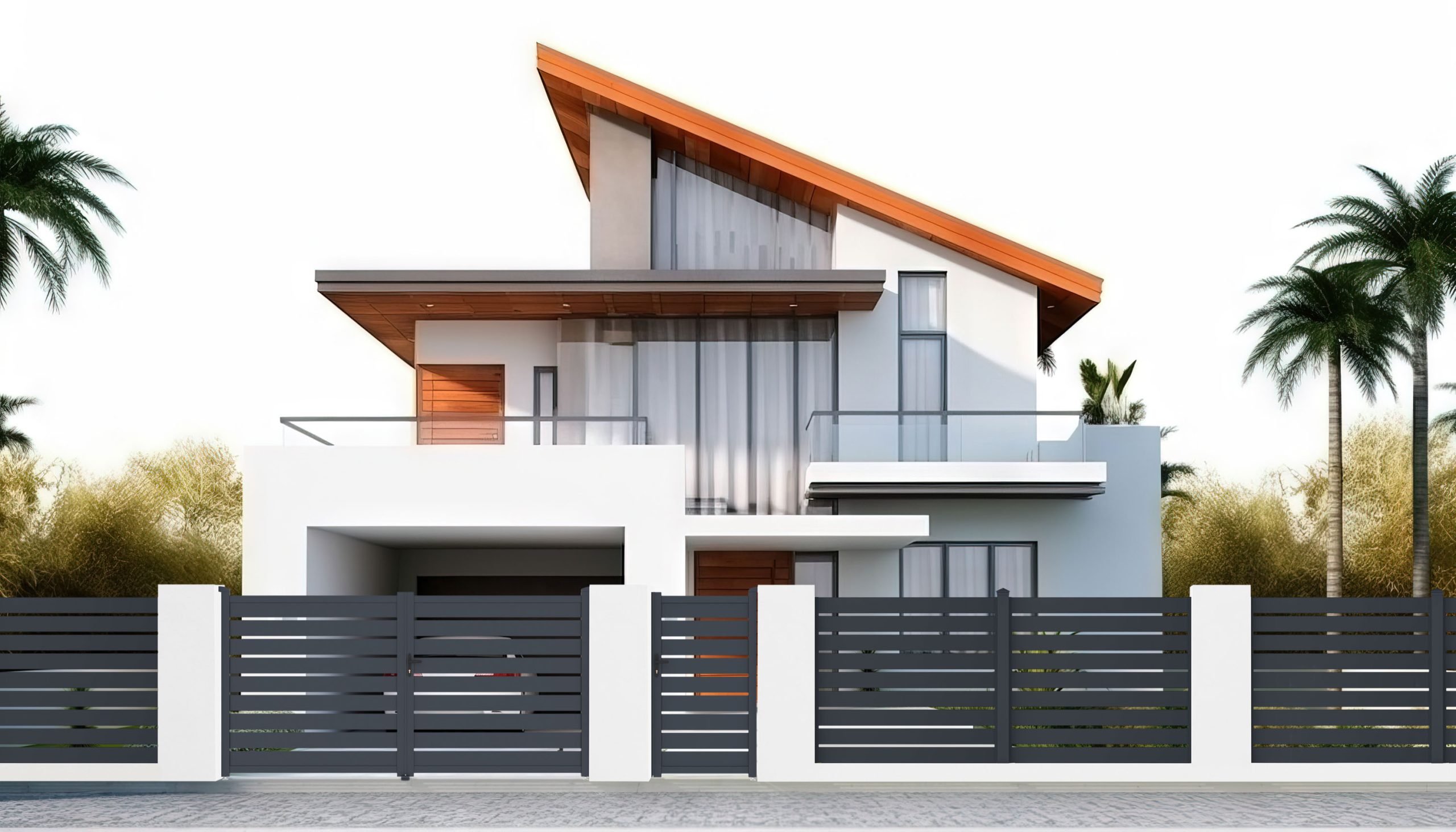 Kapu G21 Reno 350x176 cm kétszárnyú, antracit színű - Image 7