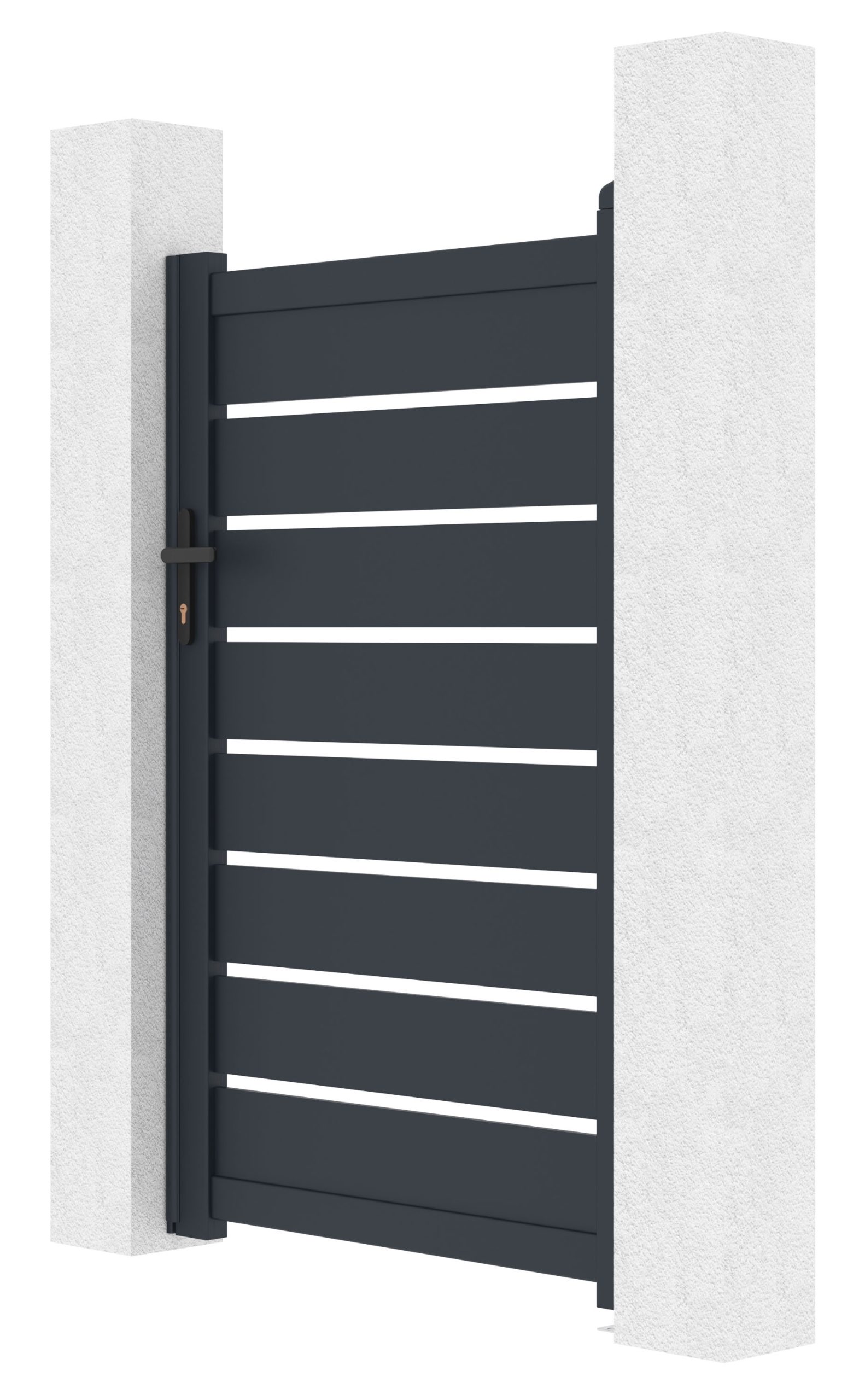 G21 Reno kiskapu 100x158 cm balos, antracit - Image 2