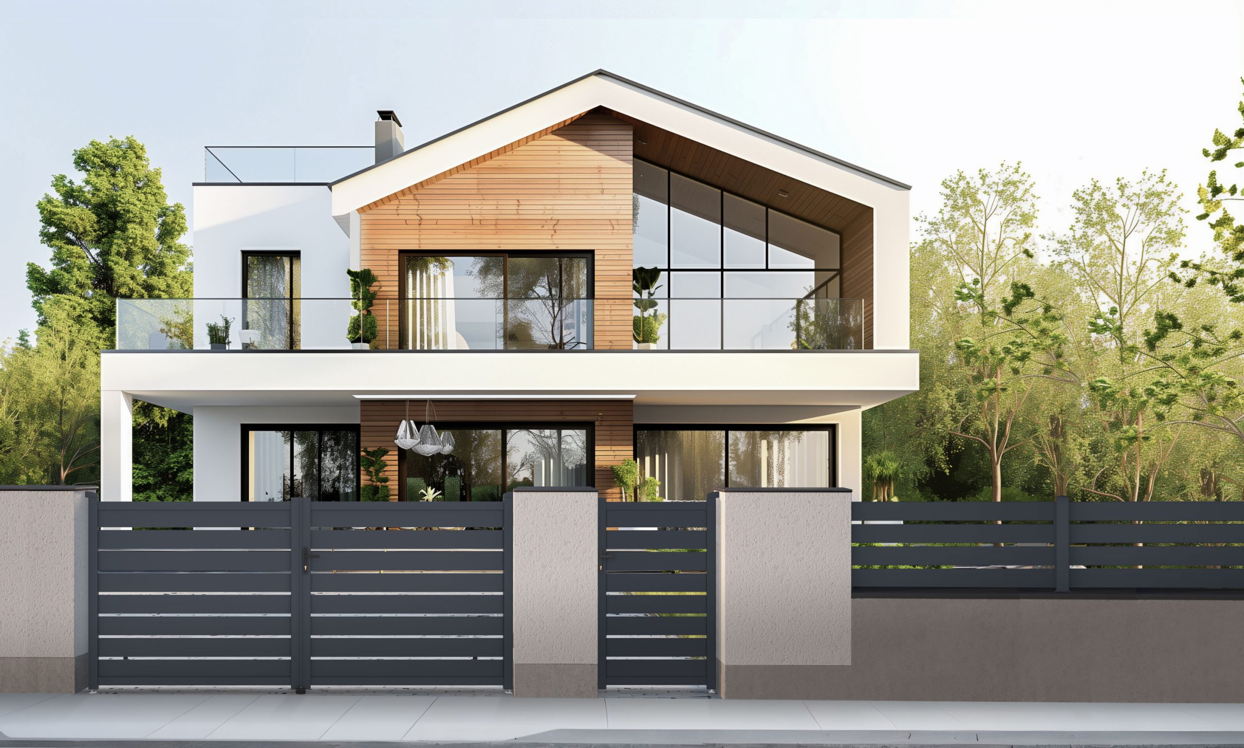 G21 Reno kiskapu 100x158 cm balos, antracit - Image 7