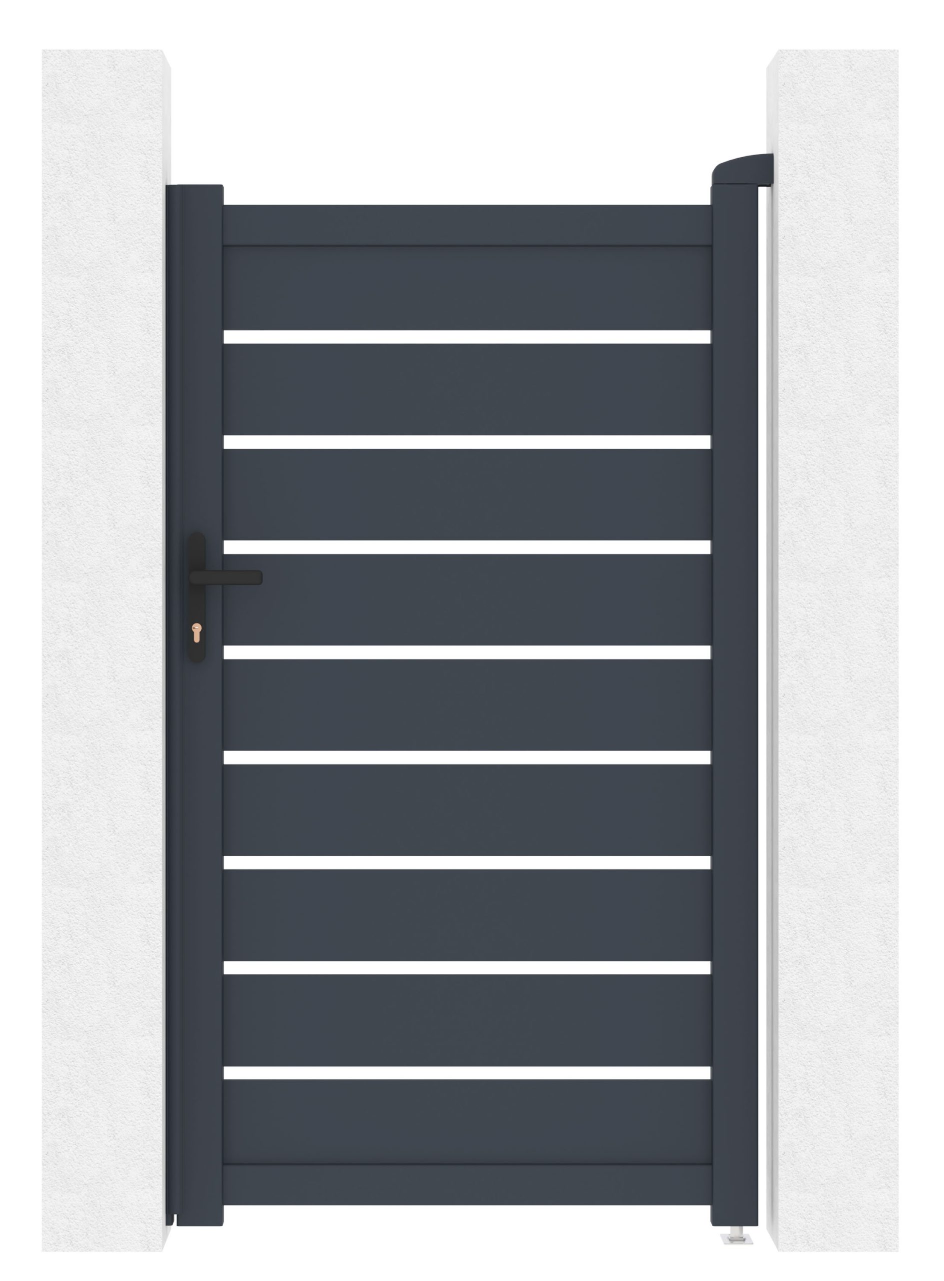 Kapu G21 Reno 100x176 cm balos, antracit - Image 3