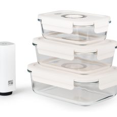 G21 vákuumtároló doboz készlet pumpával, 4 db