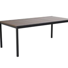 Kerti asztal Keter Porto 200 diófa szin,fekete acél