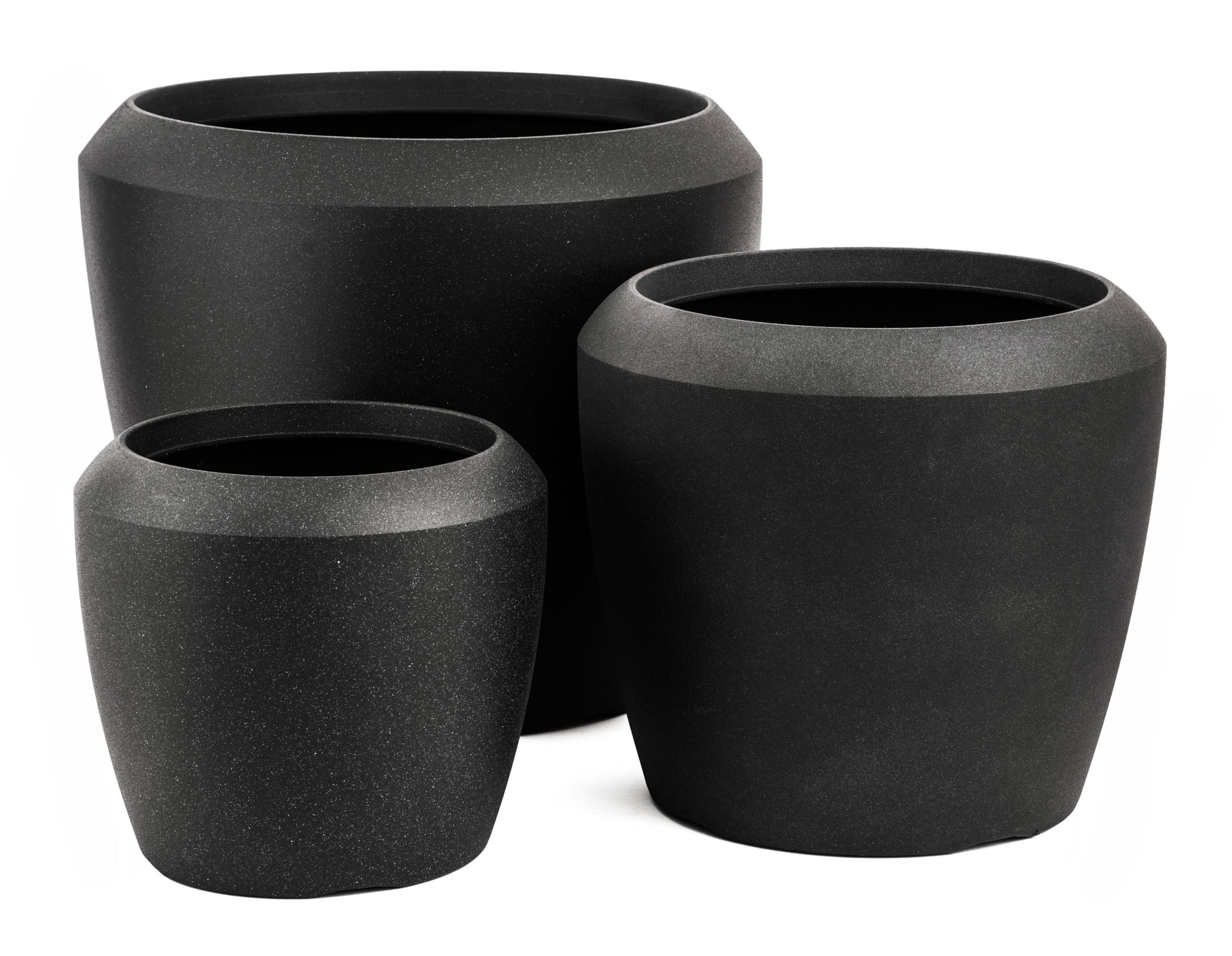 G21 Coal Round virágcserép 55,6 x 55,6 x 48,4 - Image 2