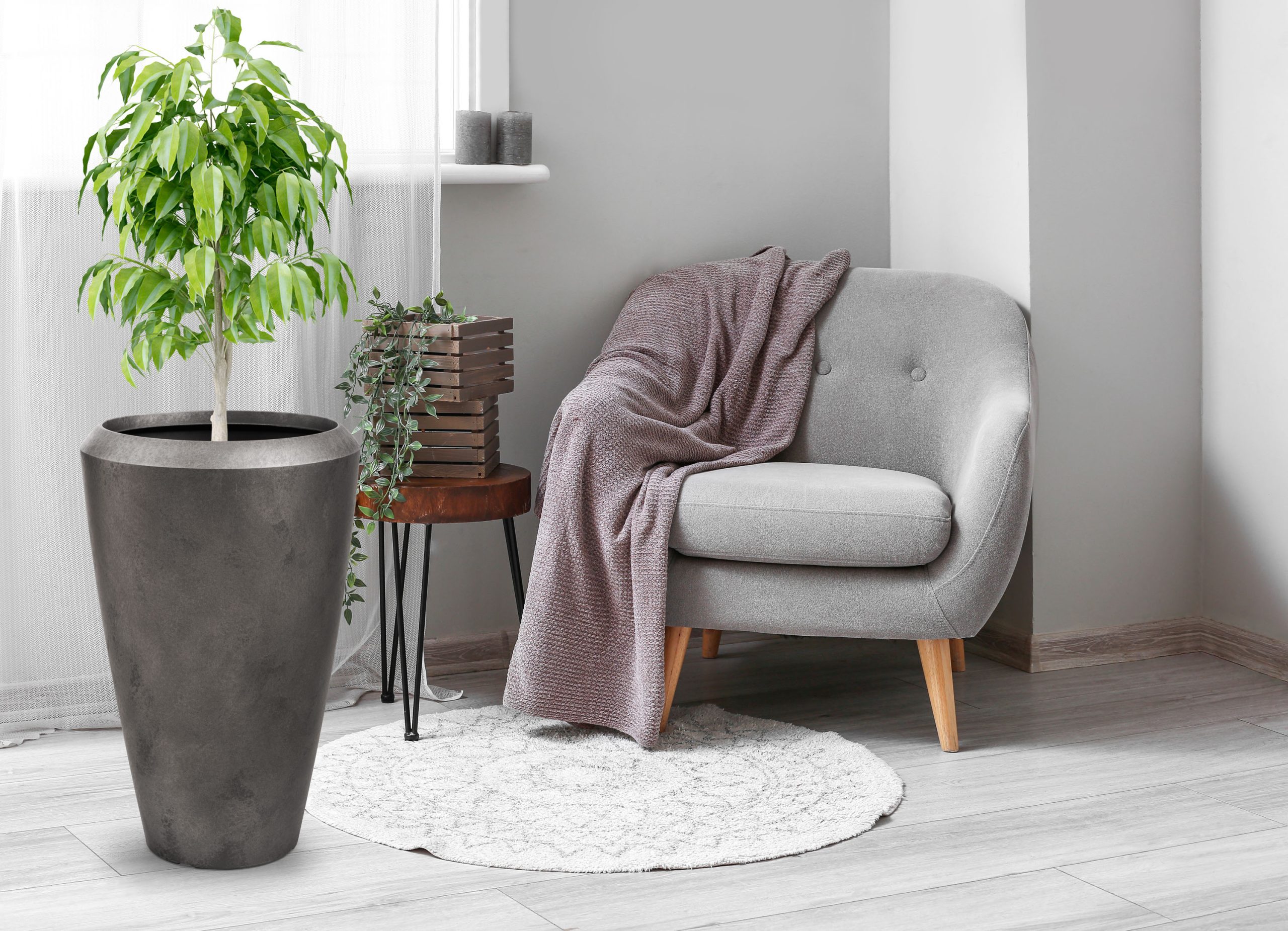 G21 Ancient Oval virágcserép 55 x 55 x 86,3 - Image 6