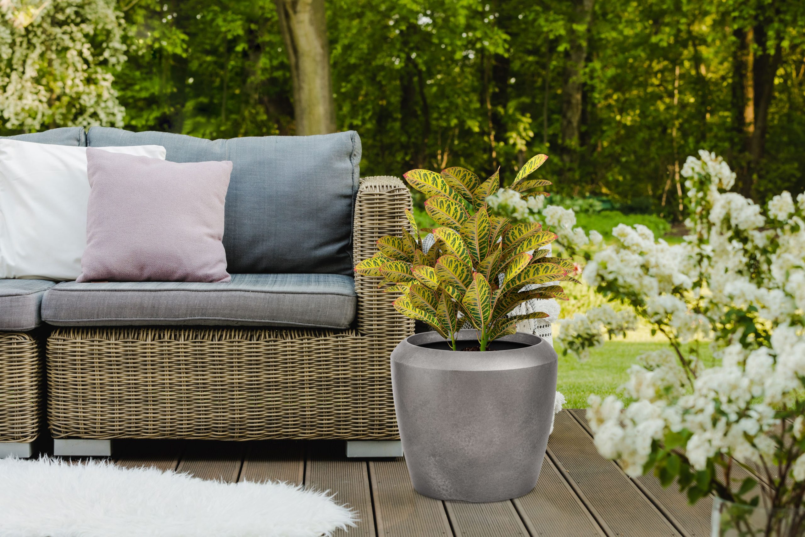 G21 Ancient Round virágcserép 44 x 44 x 39,5 - Image 6