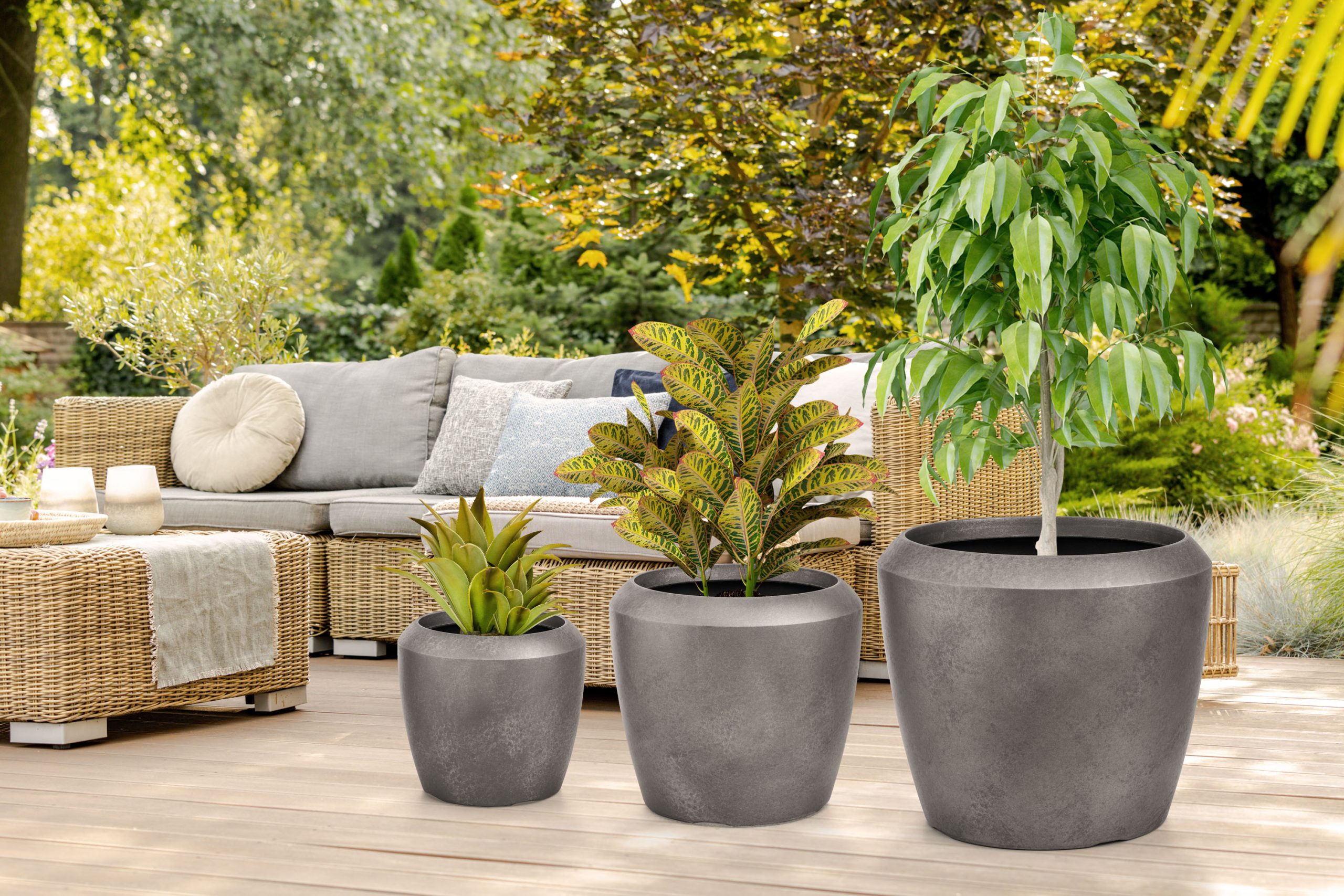 G21 Ancient Round virágcserép 44 x 44 x 39,5 - Image 7