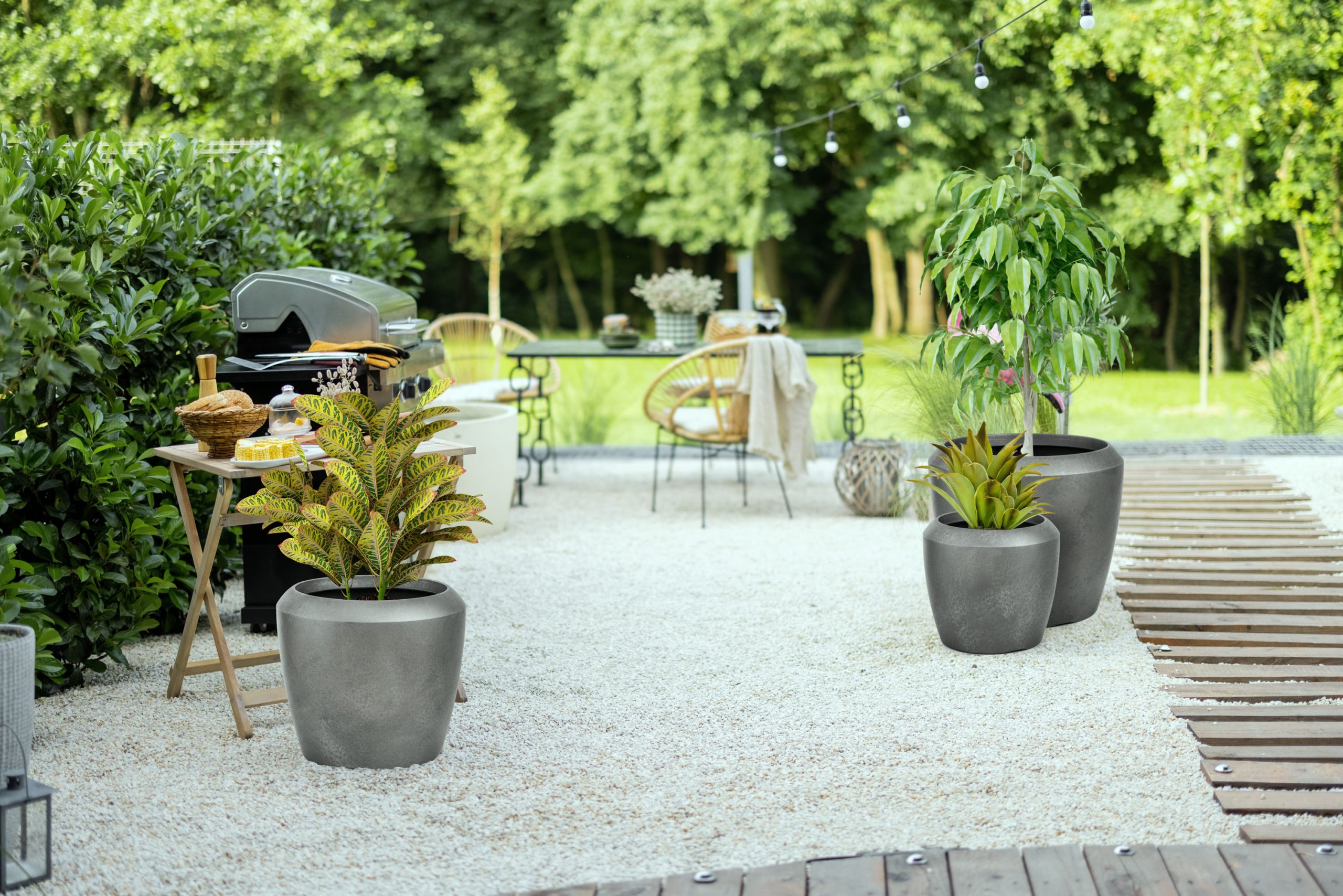 G21 Ancient Round virágcserép 33,5 x 33,5 x 30,5 - Image 8