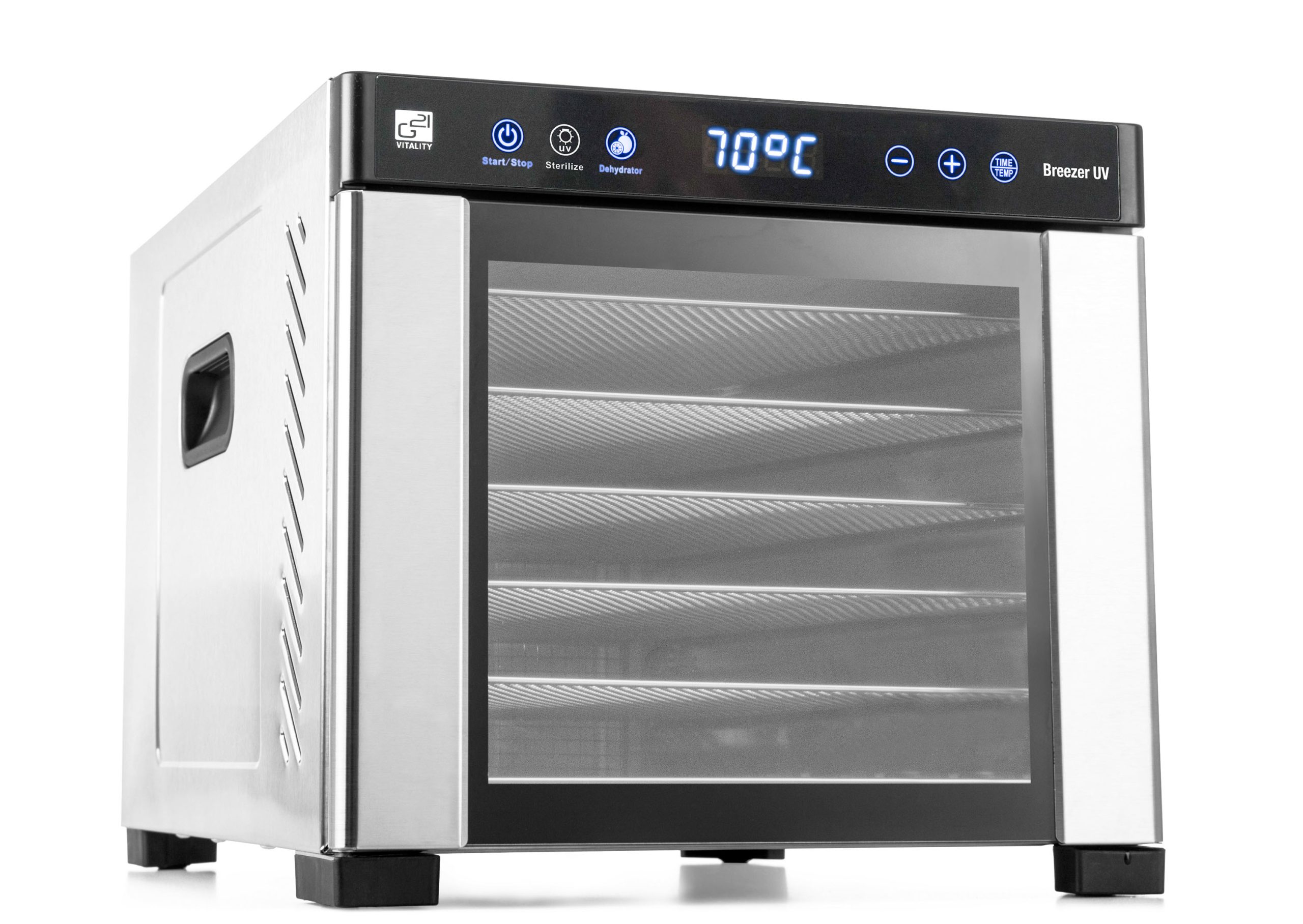 G21 Breezer gyümölcsaszaló UV funkcióval, rozsdamentes acélból - Image 6
