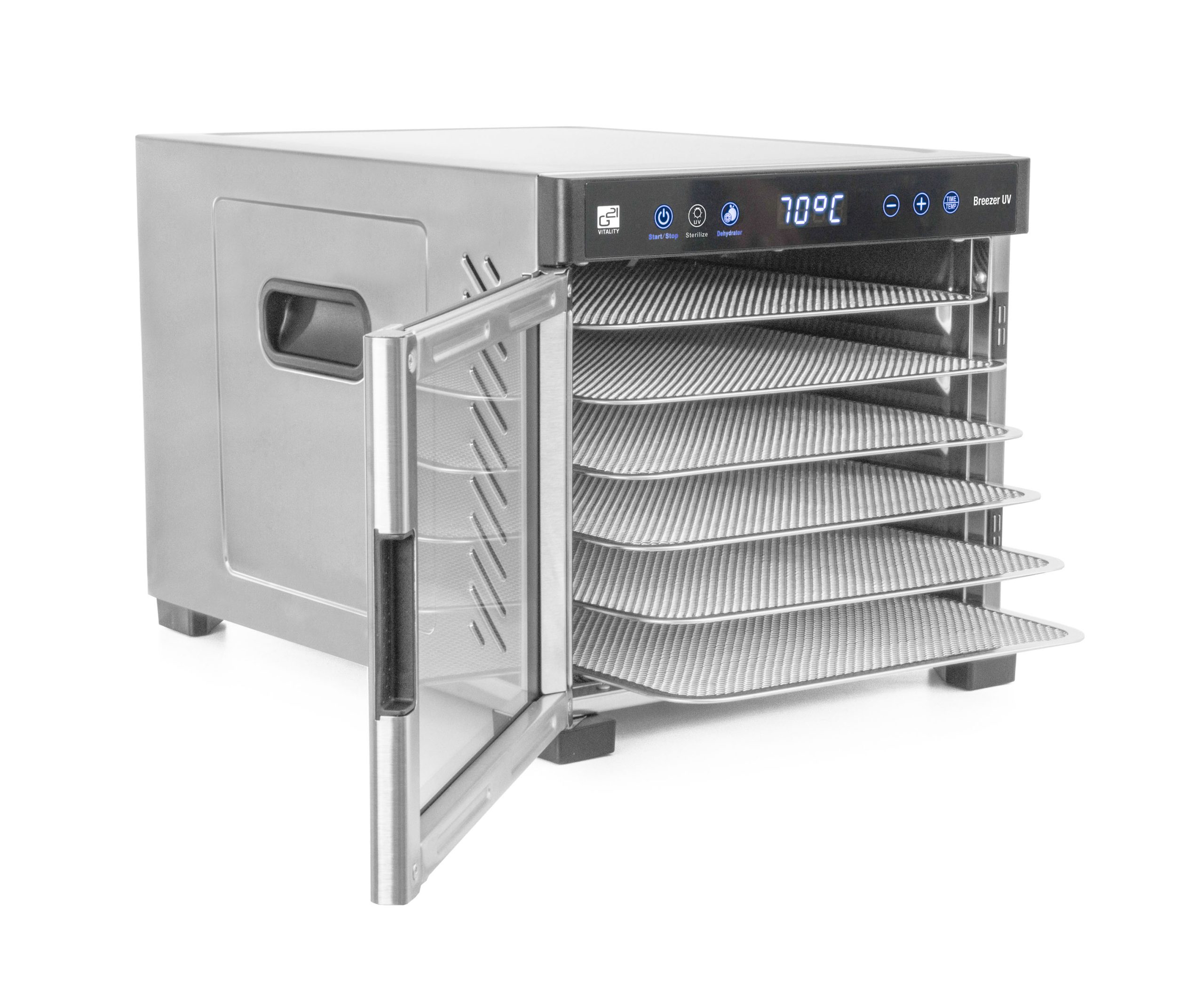 G21 Breezer gyümölcsaszaló UV funkcióval, rozsdamentes acélból - Image 8