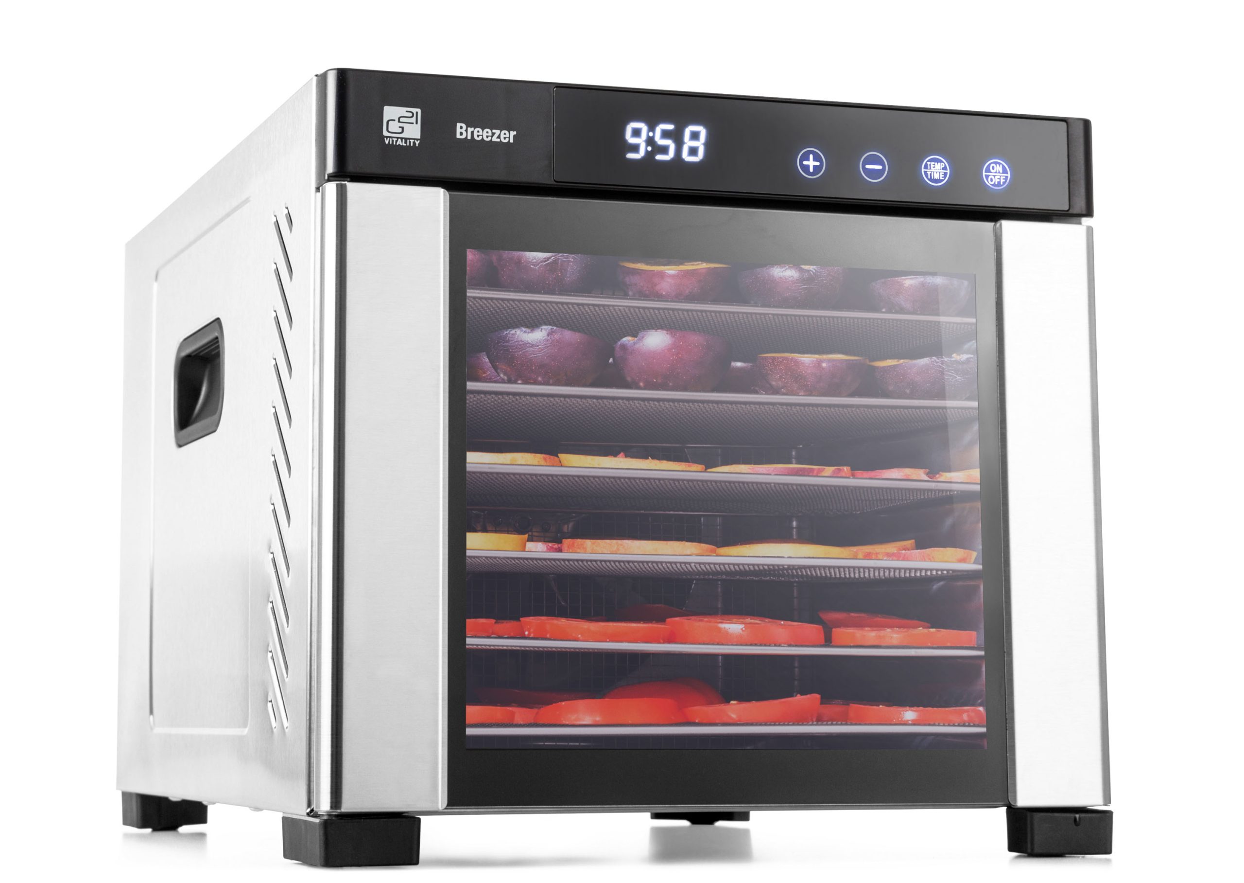 G21 Breezer gyümölcsaszaló, rozsdamentes acél