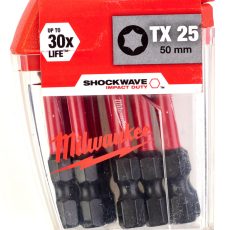 Milwaukee Shockwave bitCD TX25 50mm-10db