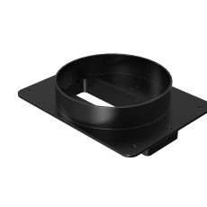 Hátsó kivezetés átalakító idom EVIDO LEAN páraelszívóhoz