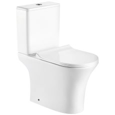 Makalu monoblokkos kompakt WC hátsó kifolyással ülőkével